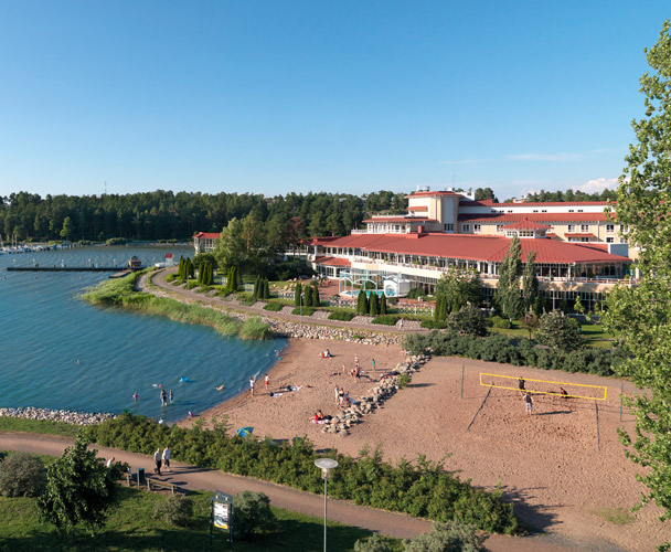 Nådendal Spa strand
