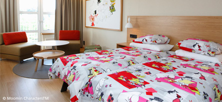 Hotellpaket + Muminvärlden fr 4046:– per familj