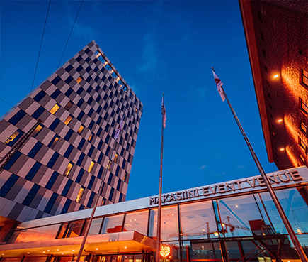 Clarion Helsinki fasad