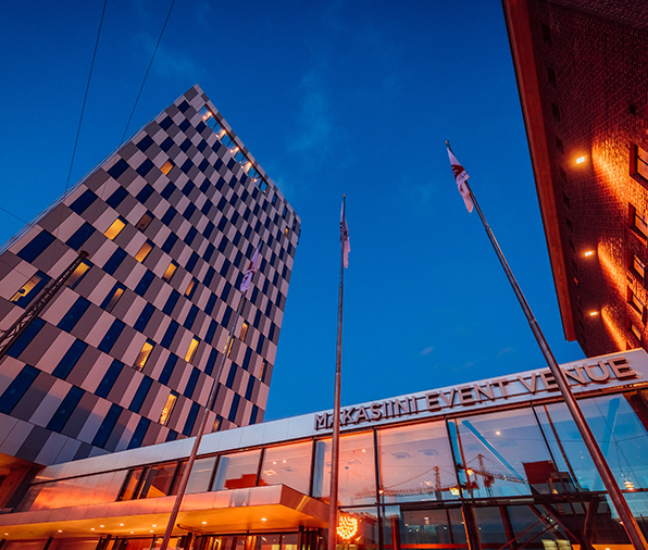 Clarion Helsinki fasad
